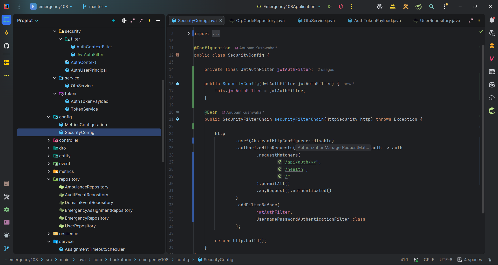 Anupam Kushwaha - Code Quality